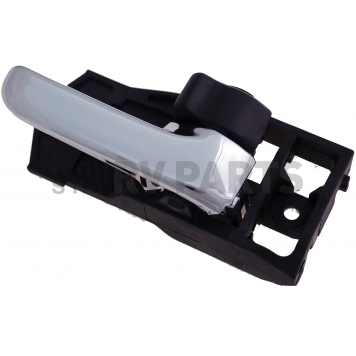 Help! By Dorman Interior Door Handle - Plastic Black Housing With Silver Lever Single - 83656-2