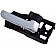 Help! By Dorman Interior Door Handle - Plastic Black Housing With Silver Lever Single - 83656