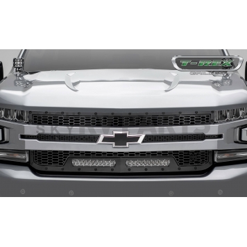 T-Rex Truck Products Grille Insert - Honey Comb Square Black Powder Coated Mild Steel - 7311261BR-2