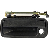 Help! By Dorman Exterior Door Handle - Plastic Black Single - 77126