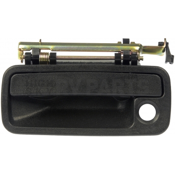 Help! By Dorman Exterior Door Handle - Plastic Black Single - 77126