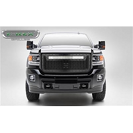T-Rex Truck Products Grille Insert - Honeycomb Rectangular Black Powder Coated Steel - 7312111BR