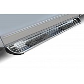 Raptor Series Running Board Polished Steel Stationary - 13030298
