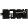 Help! By Dorman Interior Door Handle - Plastic Black Housing With Silver Lever Single - 77108