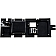 Help! By Dorman Interior Door Handle - Plastic Black Housing With Silver Lever Single - 77108
