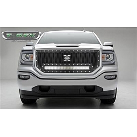 T-Rex Truck Products Grille Insert - Honeycomb Rectangular Black Powder Coated Steel - 7312131