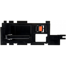 Help! By Dorman Interior Door Handle - Lever Metal Black Single - 77109