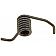Help! By Dorman Interior Door Handle Spring - Tension Single - 77111