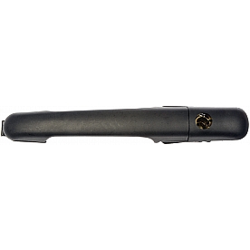 Help! By Dorman Exterior Door Handle - Plastic Black Single - 80373