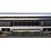 T-Rex Truck Products Grille Insert - Horizontal Bar Rectangular Black Painted Steel - 6725666
