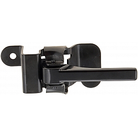 Help! By Dorman Interior Door Handle - Lever Metal Black Single - 77114
