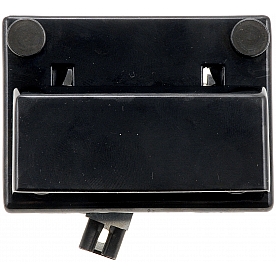 Help! By Dorman Interior Door Handle - Paddle Metal Black Single - 77081