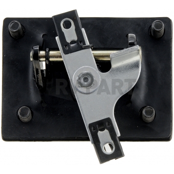 Help! By Dorman Interior Door Handle - Paddle Metal Black Single - 77081-1