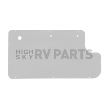 Warrior Products Door Panel Insert - Aluminum  For Full Or Half Door - 60450