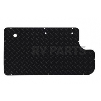 Warrior Products Door Panel Insert - Aluminum Black For Full Or Half Door - 90450PC