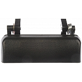 Help! By Dorman Exterior Door Handle - Plastic Black Single - 77083