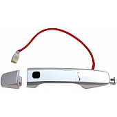 Help! By Dorman Exterior Door Handle - Plastic Silver Single - 83676
