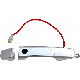 Help! By Dorman Exterior Door Handle - Plastic Silver Single - 83676