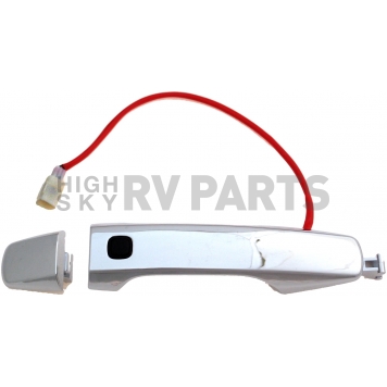 Help! By Dorman Exterior Door Handle - Plastic Silver Single - 83676