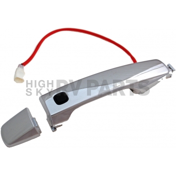 Help! By Dorman Exterior Door Handle - Plastic Silver Single - 83676-2