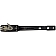 Help! By Dorman Exterior Door Handle - Plastic Black Single - 77085