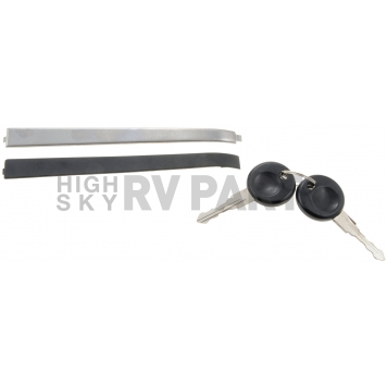 Help! By Dorman Exterior Door Handle - Plastic Black Single - 77085-3