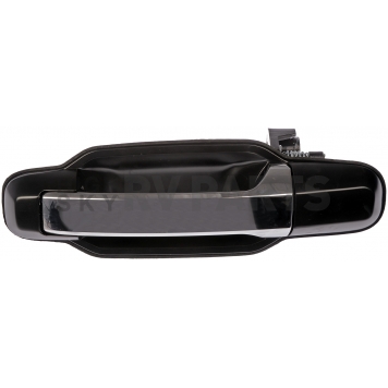 Help! By Dorman Exterior Door Handle - Plastic Silver/ Black Single - 80781