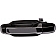 Help! By Dorman Exterior Door Handle - Plastic Silver/ Black Single - 80781