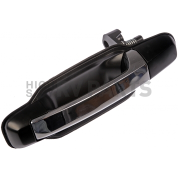Help! By Dorman Exterior Door Handle - Plastic Silver/ Black Single - 80781-2