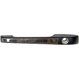 Help! By Dorman Exterior Door Handle - Plastic Black Single - 77086