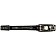 Help! By Dorman Exterior Door Handle - Plastic Black Single - 77086