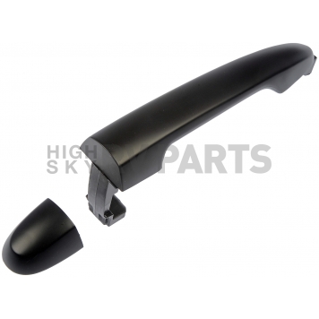 Help! By Dorman Exterior Door Handle - Plastic Black Single - 80784-2