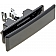 Help! By Dorman Exterior Door Handle - Plastic Black Single - 77091