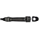 Help! By Dorman Exterior Door Handle - Plastic Black Single - 80785