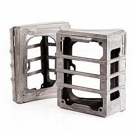 Rugged Ridge Tail Light Guard Aluminum Bar Set Of 2 - 1122607