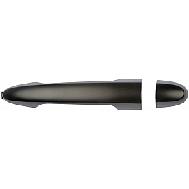 Help! By Dorman Exterior Door Handle - Plastic Black Single - 80786