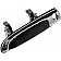 Help! By Dorman Exterior Door Handle - Plastic Black With Silver Trim Single - 77332