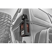 ZROADZ Tail Light Guard Steel Black Gloss Powder Coated Set of 2 - Z384811KIT