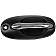 Help! By Dorman Exterior Door Handle - Plastic Silver/ Black Single - 80787