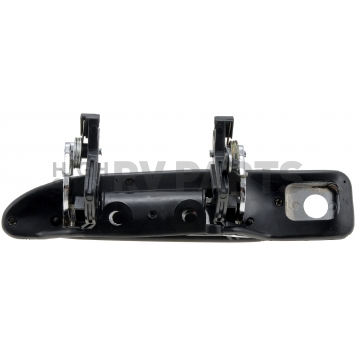 Help! By Dorman Exterior Door Handle - Plastic Black With Silver Trim Single - 77333-1