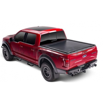 Retrax Tonneau Cover Hard Manual Retractable Black Matte Polycarbonate Plastic - T60336