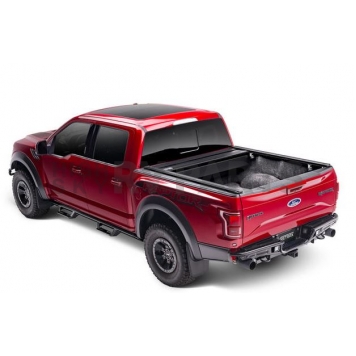 Retrax Tonneau Cover Hard Manual Retractable Black Matte Polycarbonate Plastic - T60336-2