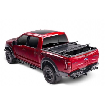Retrax Tonneau Cover Hard Manual Retractable Black Matte Polycarbonate Plastic - T60336-3