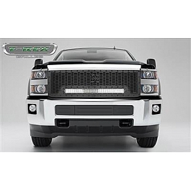 T-Rex Truck Products Grille Insert - Honeycomb Rectangular Black Powder Coated Steel - 7311241