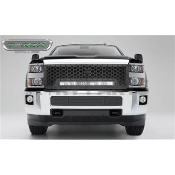 T-Rex Truck Products Grille Insert - Honeycomb Rectangular Black Powder Coated Steel - 7311241