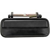 Help! By Dorman Exterior Door Handle - Plastic Black Single - 77341