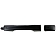Help! By Dorman Exterior Door Handle - Plastic Black Single - 81941