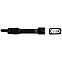 Help! By Dorman Exterior Door Handle - Plastic Black Single - 81941