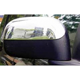 TFP (International Trim) Exterior Mirror Cover Driver And Passenger Side Silver Set Of 2 - 505