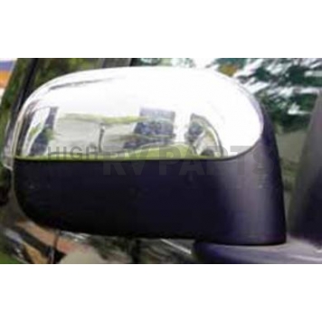 TFP (International Trim) Exterior Mirror Cover Driver And Passenger Side Silver Set Of 2 - 505